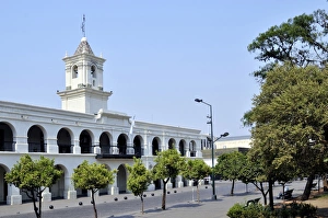 Cabildo, former seat of the colonial government in Salta, Argentina, South America Cabildo, former seat of the colonial government in Salta, Argentina, South America