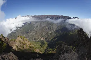 Caldera de Taburiente National Park, view from Pico Bejenado, La Palma, Canary Islands Caldera de Taburiente National Park, view from Pico Bejenado, La Palma, Canary Islands