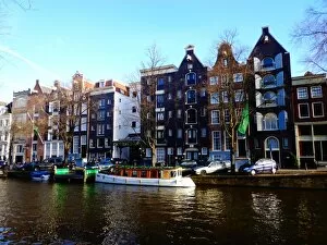 Canal houses on the Prinsengracht, Amsterdam