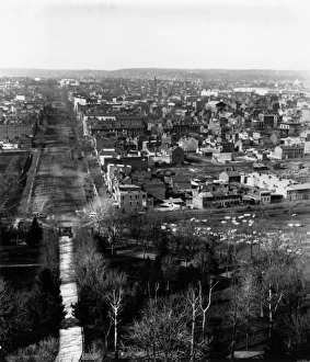 <b class=qtipBold><figcaption>Capitol View</figcaption></b><br>1859: Washington, DC, the capital of the United States as seen from the US Capitol. (Photo by William England/London Stereoscopic Company/Getty Images)<br><em>© This content is subject to copyright.</em> Capitol View