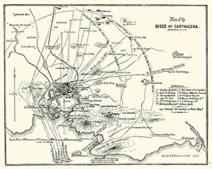 Third Carlist War - Siege of Carthagena Third Carlist War - Siege of Carthagena