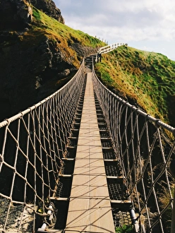 Carrick-a-rede rope bridge, Northern Ireland Carrick-a-rede rope bridge, Northern Ireland