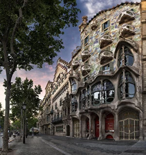Casa BatllA³ in Barcelona, Spain