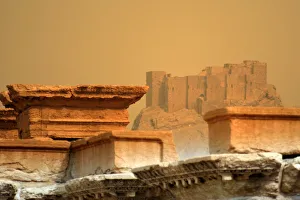 Castle & Ruins of Palmyra, Syria Castle & Ruins of Palmyra, Syria