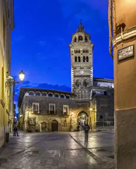 Images Dated 22nd August 2014: Cathedral of Teruel at dawn, AragAon, Spain