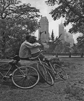 Central Park Couple Central Park Couple