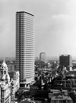 <b class=qtipBold><figcaption>Centre Point</figcaption></b><br>17th August 1966: The Centre Point building, near Tottenham Court Road, London. (Photo by Peter King/Fox Photos/Getty Images) Centre Point