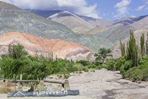 Cerro de los Siete Colores or Hill of Seven Colors, Jujuy Province, Argentina Cerro de los Siete Colores or Hill of Seven Colors, Jujuy Province, Argentina