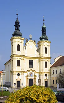 Church of Ascension of Virgin Mary in Straznice, Hodonin district, South Moravia region Church of Ascension of Virgin Mary in Straznice, Hodonin district, South Moravia region