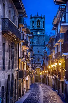 Church of Getaria, Guipuzcoa, Basquen Country, Spain Church of Getaria, Guipuzcoa, Basquen Country, Spain