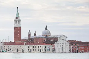 Church of San Giorgio Maggiore, from St Marks Square, Venice, Venezien, Italy Church of San Giorgio Maggiore, from St Marks Square, Venice, Venezien, Italy