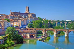 The City of Albi, Tarn Department, France The City of Albi, Tarn Department, France