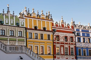 In the city of Zamosc, Poland In the city of Zamosc, Poland
