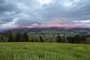 Clouds over Mt Kaien, Rehetobel, Appenzeller Vorland, Kanton Appenzell Ausserrhoden Clouds over Mt Kaien, Rehetobel, Appenzeller Vorland, Kanton Appenzell Ausserrhoden