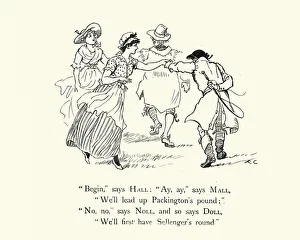 Come, Lasses And Lads, Traditional English folk dance, 19th Century Come, Lasses And Lads, Traditional English folk dance, 19th Century