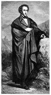 Composer Felix Mendelssohn Bartholdy from 1866 Composer Felix Mendelssohn Bartholdy from 1866