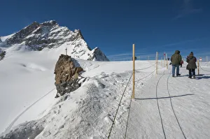 couples walking to the Jungfrau viewpoint couples walking to the Jungfrau viewpoint
