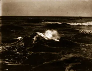 <b class=qtipBold><figcaption>Crest Of A Wave</figcaption></b><br>An albumen print of a wave breaking in an atmospheric seascape from the series 'Views Around Whitby And Eskdale, North Yorkshire'. (Photo by Frank Meadow Sutcliffe/Getty Images) Crest Of A Wave