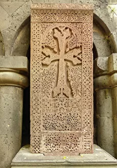 Armenia Gallery: Cross stone, khachkar, Sanahin monastery, Armenia