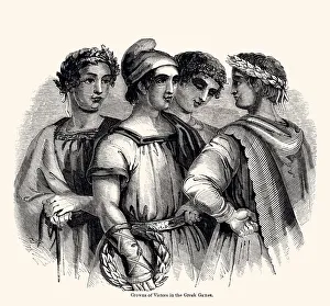 CROWNS OF VICTORS IN THE GREEK GAMES (High resolution with great detail) CROWNS OF VICTORS IN THE GREEK GAMES (High resolution with great detail)