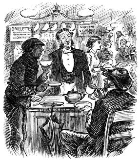Customers in a Victorian hostelry Customers in a Victorian hostelry