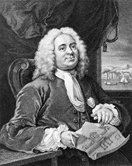 Daniel Lock, architect, by William Hogarth Daniel Lock, architect, by William Hogarth