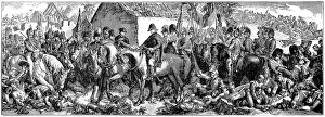 Battle of Waterloo June 18, 1815 Gallery: DANIEL MACLISE Wellington and Blucher battle waterloo
