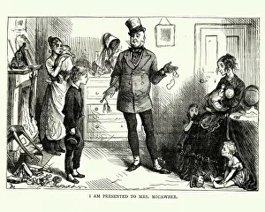 David Copperfield, Charles Dickens, I am presented to Mrs. Micawber David Copperfield, Charles Dickens, I am presented to Mrs. Micawber