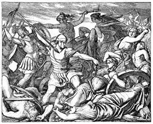 Defeat of the Cimbri at Vercellae 101 B.C