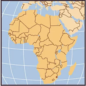 Maps Gallery: Democratic Republic of the Congo locator map