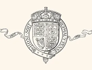 DIAMOND JUBILEE SYMBOL OF QUEEN VICTORIA : 1837-1897 (XXXL) DIAMOND JUBILEE SYMBOL OF QUEEN VICTORIA : 1837-1897 (XXXL)
