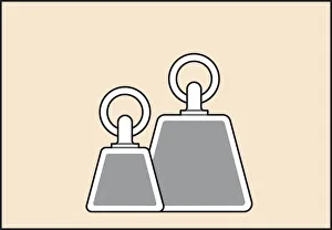 Digital illustration representing medium and heavy vertical loads Digital illustration representing medium and heavy vertical loads