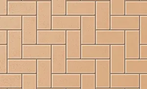 Digital illustration showing square herringbone pavers Digital illustration showing square herringbone pavers