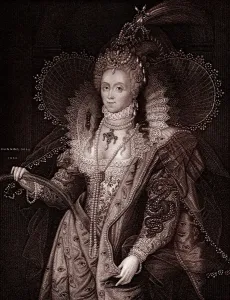 Antique Engravings For Sale Prints: Queen Elizabeth I (XXXL)