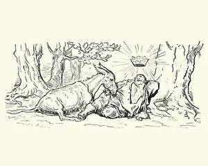 Don Quixote - Sancho Panza and his Donkey Don Quixote - Sancho Panza and his Donkey