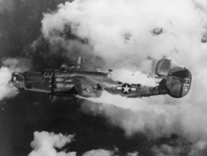 Doomed B-24 Doomed B-24