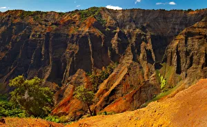 Dramatic light on the Waimea Canyon Ridges and Spires. USA, Hawaii, Kauai, Waimea Canyon Dramatic light on the Waimea Canyon Ridges and Spires. USA, Hawaii, Kauai, Waimea Canyon