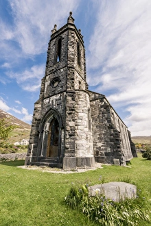 Dunlewy (Dunlewey) Old Church, Poisoned Glen, County Donegal, Ulster region, Ireland Dunlewy (Dunlewey) Old Church, Poisoned Glen, County Donegal, Ulster region, Ireland