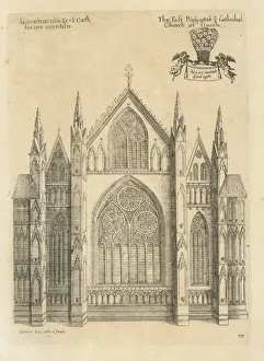 East Prospect of ye Cathedral Church of Lincoln 1660 East Prospect of ye Cathedral Church of Lincoln 1660
