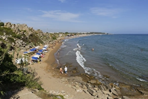 Eastern beach of Side, Turkish Riviera, Antalya Province, Turkey Eastern beach of Side, Turkish Riviera, Antalya Province, Turkey