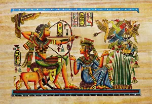 Digital vision vectors/ancient egypt/egyptian ancient papyrus Digital vision vectors/ancient egypt/egyptian ancient papyrus