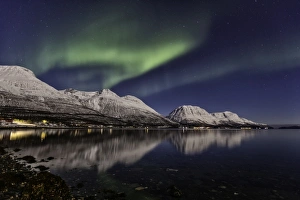 <b class=qtipBold><figcaption>Enchanting Evening</figcaption></b><br>Image taken in Sjurnes, Tromso of the most beautiful show on Earth...... the Aurora Borealis.<br><em>© Copyright Maria Gemma June, 2016</em> Enchanting Evening
