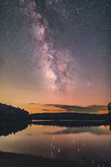 <b class=qtipBold><figcaption>Enjoy the Silence</figcaption></b><br>An image of the milky way rising above Price Lake located in Blowing Rock, NC off the Blue Ridge Parkway.<br><em>© ROBERT LOE</em> Enjoy the Silence