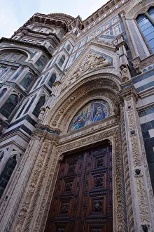 Side Entrance to the Dome of the Cathedral, Florence, Italy Side Entrance to the Dome of the Cathedral, Florence, Italy