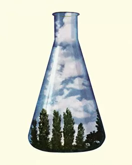 Images Dated 26th September 2012: Environmental Flask