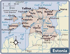 Estonia Gallery: Maps Collection