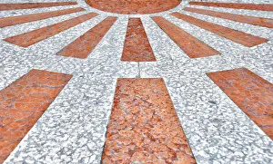 Exterior flooring, church of San Rocco, Venice Exterior flooring, church of San Rocco, Venice