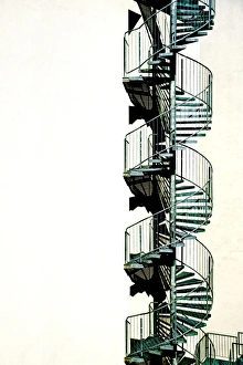 Spiral Stair Abstracts Gallery: Exterior Spiral Staircase