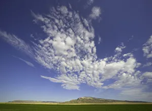 Fantastic clouds over farm fields, fall, Montana Fantastic clouds over farm fields, fall, Montana