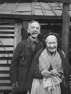 <b class=qtipBold><figcaption>First Vote</figcaption></b><br>1929: 103-year old Mrs Hannah Headly of Tottenham claims her first vote. (Photo by Fox Photos/Getty Images) First Vote